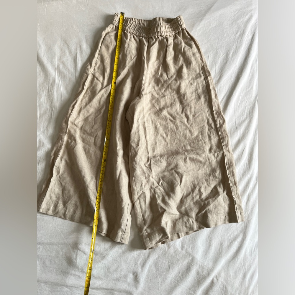NWOT Elieen Fisher 100% Organic Linen Two Piece, top and pant - Picture 12 of 12